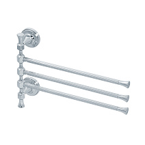 Полотенцедержатель Migliore Fortuna 27676 тройной поворотный L32 x h24, хром