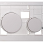 Кнопка смыва Tece Loop Modular 9240664 белая антибактериальная без лицевой панели