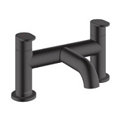 Смеситель Hansgrohe Vernis Blend 71442670 на борт ванны, черный матовый