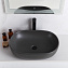 Раковина накладная BelBagno BB1084-H311 60x42x14 серый матовый - фото 5
