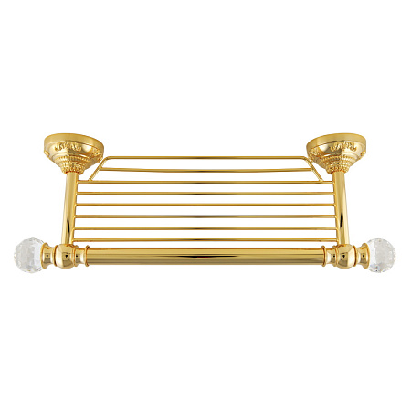 Полка Migliore Cristalia 16840 золото/swarovski