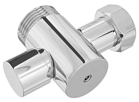 Вентиль Сунержа 00-1330-0134 угловой, под шестигранник, хром