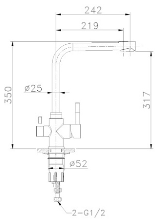 Смеситель Lemark Expert LM5060S для раковины