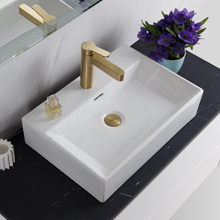 Раковина накладная BelBagno BB1340 35x50.5x13.5 белый