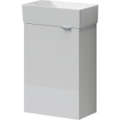 Тумба с раковиной Sancos Mini MN35WL белый глянцевый