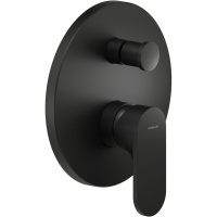 Смеситель Nobili Yoyo YO126100/EBM для ванны с душем, черный матовый