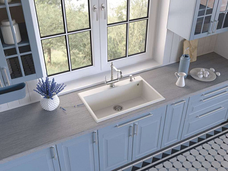 Кухонная мойка Omoikiri Tedori 79-WH 79х51 белый