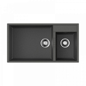 Кухонная мойка Omoikiri Tedori 85-2-U-PL 85х46.5 платина