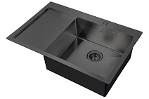 Мойка кухонная Zorg Hummer SH 7851-R GRAFIT графит