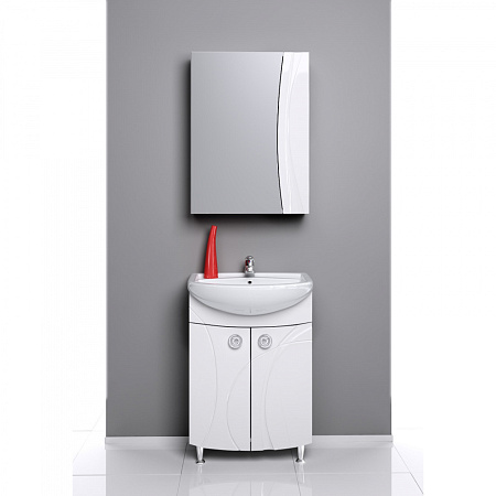 Мебель для ванной Aqwella Самба Sam.01.05 55 белая