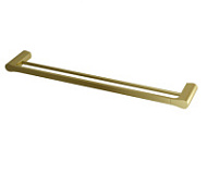 Полотенцедержатель WasserKRAFT Aisch K-5940 двойной матовое золото