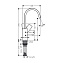 Смеситель Hansgrohe Vivenis 75032670 для раковины, черный матовый - фото 2