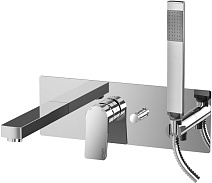 Смеситель Paffoni Tilt TI001CR для ванны с душем, хром