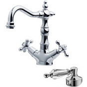 Смеситель Boheme Tradizionale chromo 272-SW для раковины, хром/Swarovski