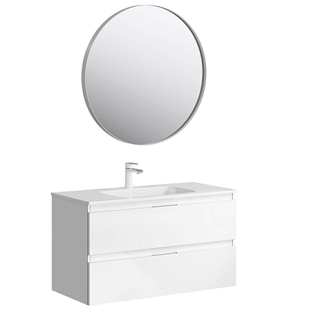 Мебель для ванной Aqwella Accent ACC0110W 100 белый