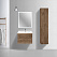 Мебель для ванной Vincea Mia Slim VMC-2MC700S1VO 70 подвесная, 2 выкатных ящика, V.Oak