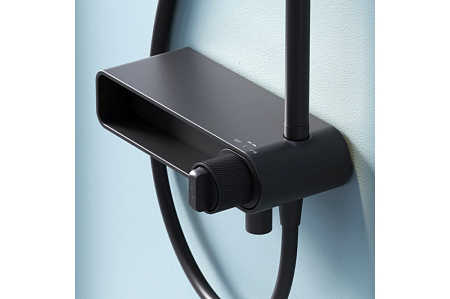 Душевая стойка Am.Pm X-Joy F0785A722 черный