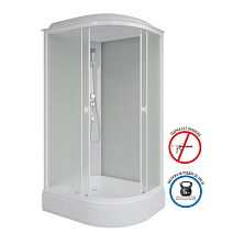Душевая кабина Niagara Promo P110/80/26L/MT 110x80x215 L стекло матовое/профиль белый