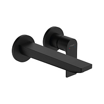 Смеситель Hansgrohe Rebris E 72568670 для раковины, черный матовый