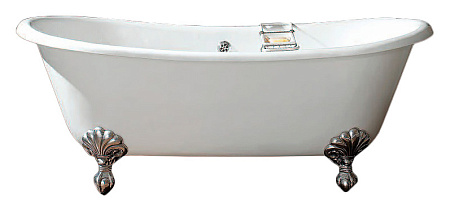 Чугунная ванна Devon&Devon Admiral 2MRADMIRALCRDD ножки алюминий