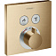 Термостат Hansgrohe ShowerSelect 15763140 для душа, шлифованная бронза - фото 1