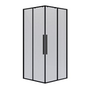 Душевой уголок Niagara Nova NG-6822-34BLACK 80x80x195 стекло прозрачное/профиль черный матовый