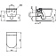 Унитаз подвесной Ideal Standard Blend Сurve T374901 евробелый - фото 2