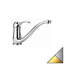 Смеситель Emmevi Harmony 22095CO для кухонной мойки, хром/золото Смеситель Emmevi Harmony 22095CO для кухонной мойки, хром/золото