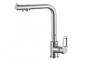 Смеситель Zorg Steel Hammer SH 572 CR для кухонной мойки/для фильтра, хром