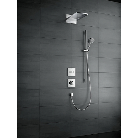 Термостат Hansgrohe ShowerSelect 15760140 для душа, шлифованная бронза