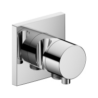 Переключатель потоков Keuco Ixmo 59549011202 с держателем для душа (внешняя часть)