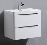 Тумба с раковиной BelBagno Ancona-N 60 bianco lucido, подвесная Тумба с раковиной BelBagno Ancona-N 60 bianco lucido, подвесная
