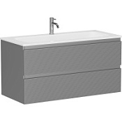 Тумба под раковину Sancos Folk 100 FL100ES ergraut soft