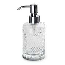 Дозатор для жидкого мыла Boheme Aura 10250-CR настольный, хром