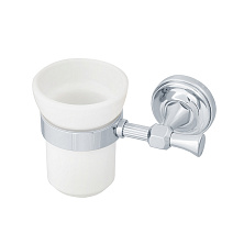 Стакан Migliore Fortuna 31052 подвесной, керамика, хром