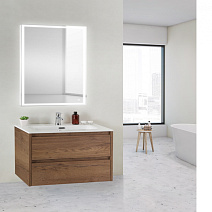 Мебель для ванной BelBagno Kraft KRAFT 39-800/390-2C-SO-RT 80 Rovere Tabacco Мебель для ванной BelBagno Kraft KRAFT 39-800/390-2C-SO-RT 80 Rovere Tabacco