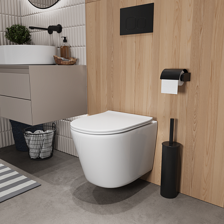 Унитаз подвесной Grossman Торнадо GR-4477SQ белый