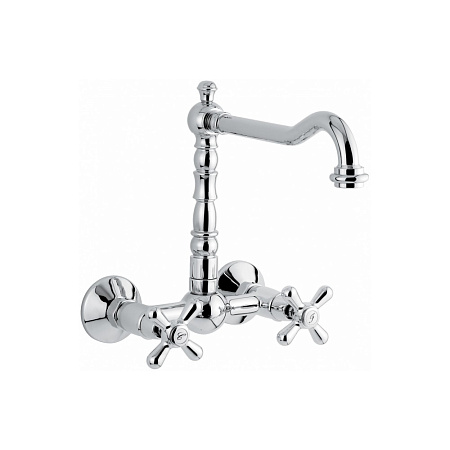 Смеситель Emmevi Deco Old 12645CR для кухонной мойки, хром