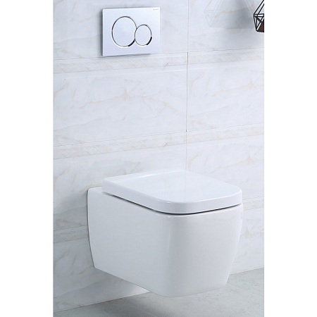Унитаз подвесной BelBagno Veneto BB132CH белый