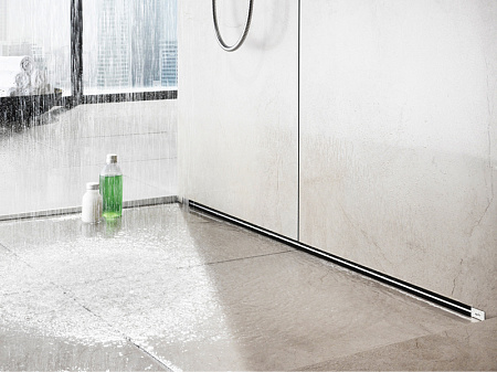 Душевой лоток Viega Advantix Vario 4968.10 736736 L300–1200 BH70–100 для пристенного монтажа