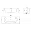 Акриловая ванна BelBagno BB410-1700-780-R 170x78 белый - фото 2