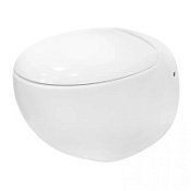 Унитаз подвесной Sanita Luxe RINGO RNGSLWH0104R c микролифтом, белый Унитаз подвесной Sanita Luxe RINGO RNGSLWH0104R c микролифтом, белый