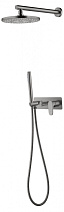 Душевой комплект Boheme Spectre 454-GM для душа, оружейная сталь Душевой комплект Boheme Spectre 454-GM для душа, оружейная сталь