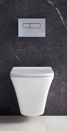 Унитаз подвесной BelBagno Marmi BB052CHR soft close