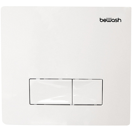 Кнопка смыва для инсталляций beWash Neox P04W белый