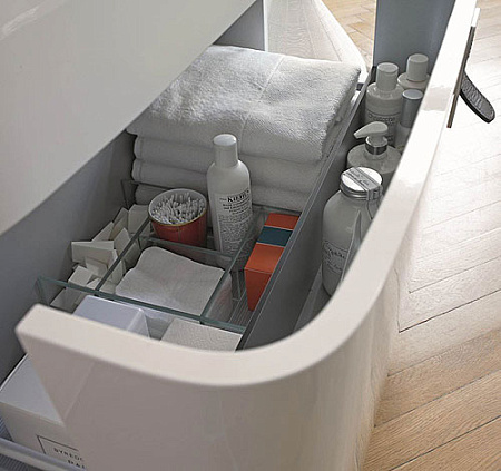 Мебель для ванной Duravit Esplanade 85 белая