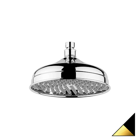 Верхний душ Emmevi C00655mm200/NO черный/золото