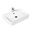 Раковина накладная BelBagno BB1338 42x60.5x13.5 белый - фото 1