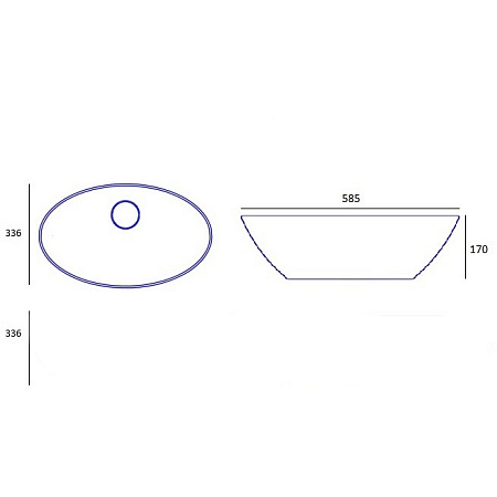 Раковина Dreja Триумф 641266 белый