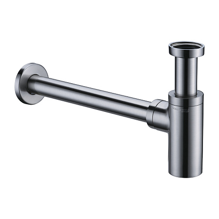 Сифон WasserKRAFT A093 для раковины матовый хром